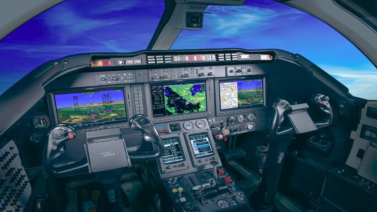 We manufacture avionics panels inside aircraft.